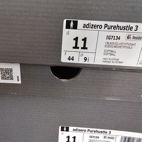 Adidas ADIZERO PUREHUSTLE 3 CLEATS women's softball shoes IG7134 - Picture 15 of 16